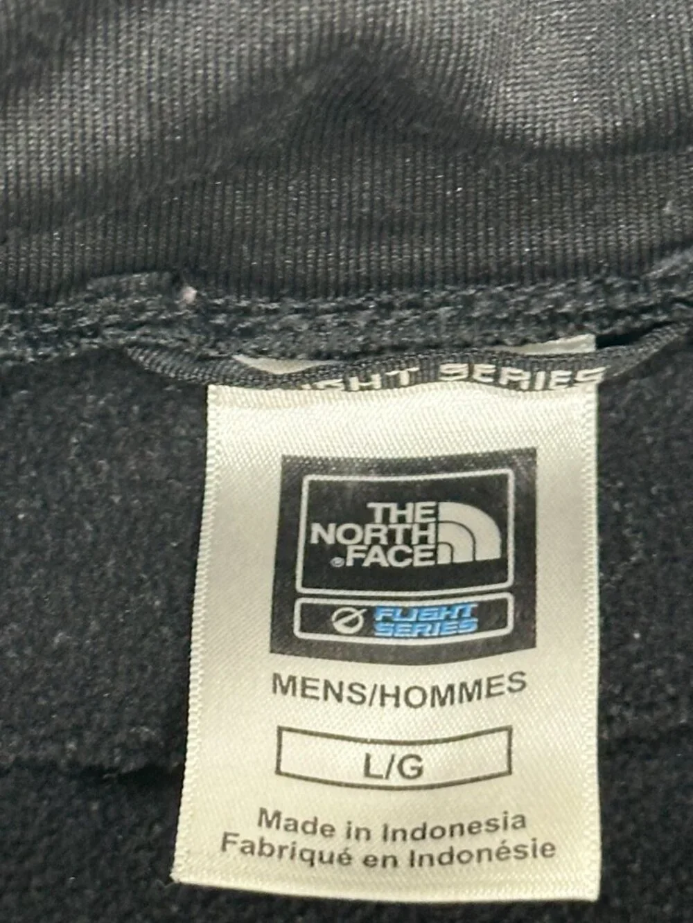 The North Face Flight Series 1/4 Zip Pullover Men's Large Black Running Jacket